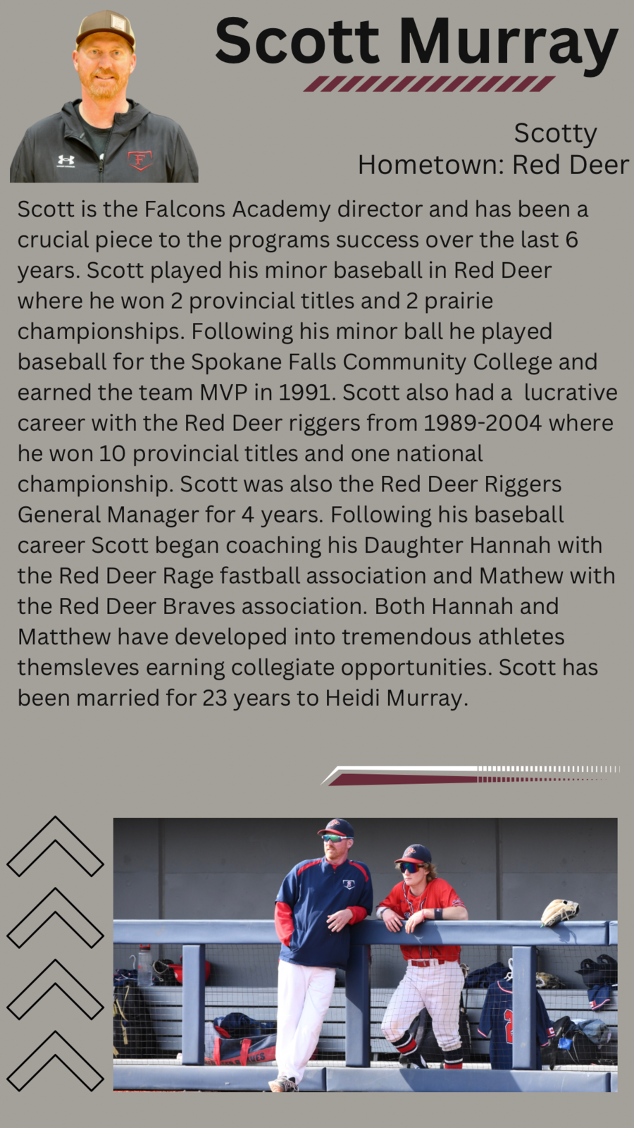 Scott Murray, St. Joseph Baseball/Softball Academy Director