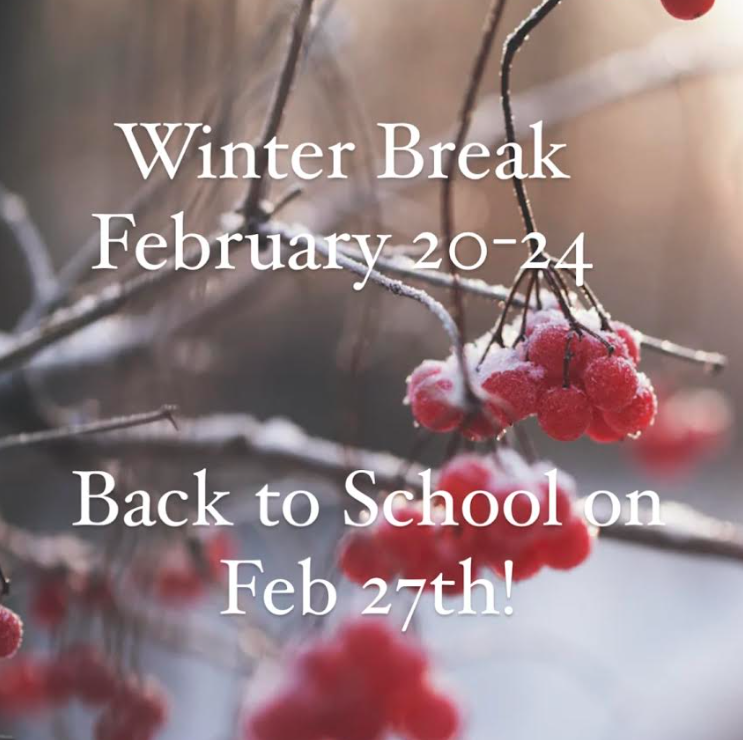 Winter Break February 2025 St. Joseph High School